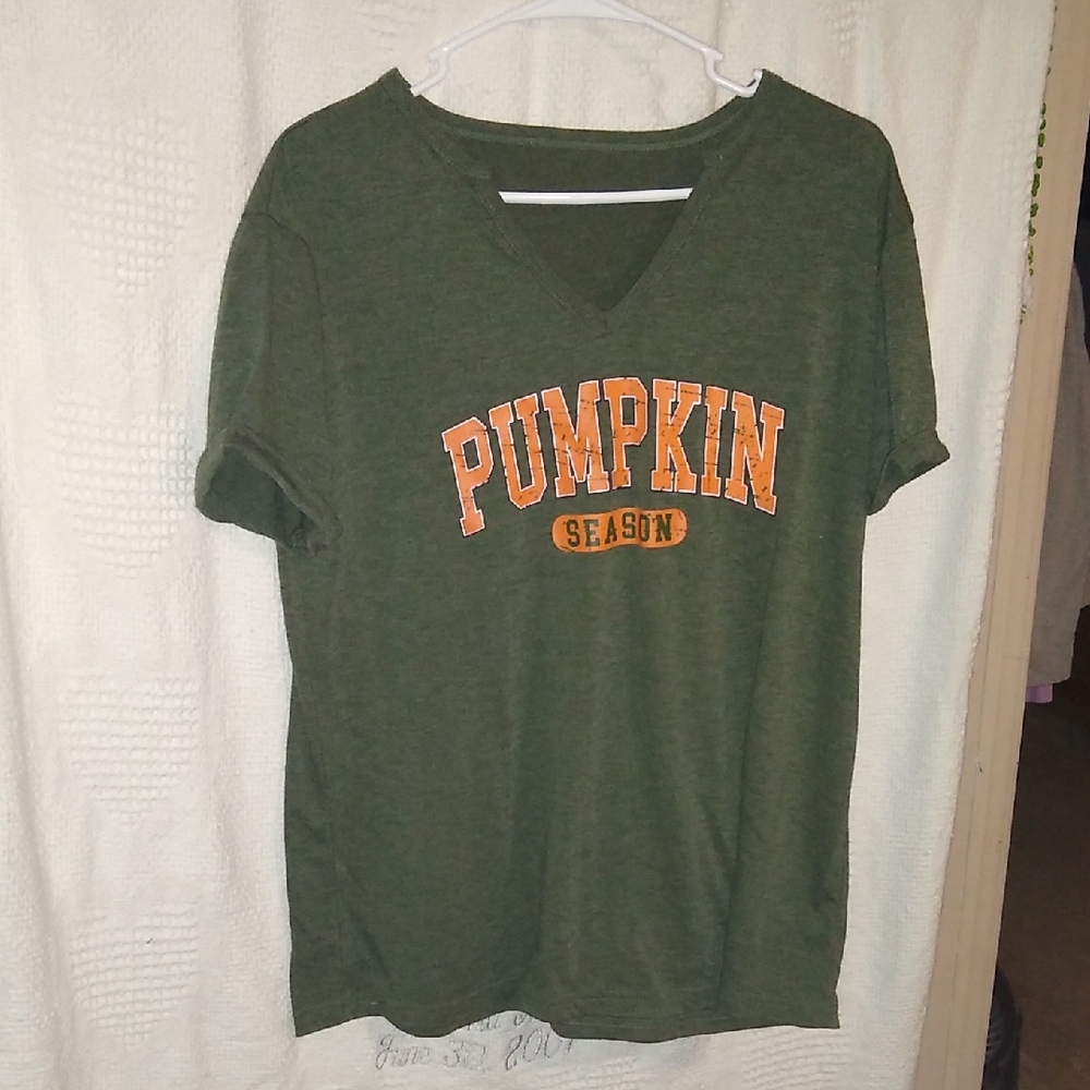 Green Pumpkin Season T-Shirt
